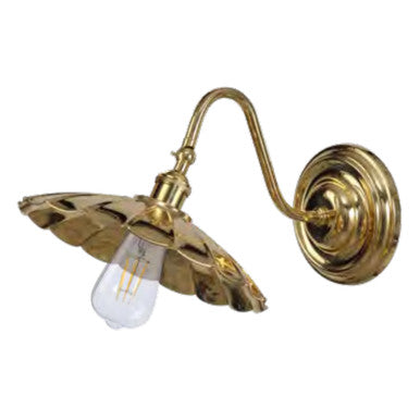 Lite Master Brenton Adjustable Wall Sconce in Polished Solid Brass W3643PB-B19