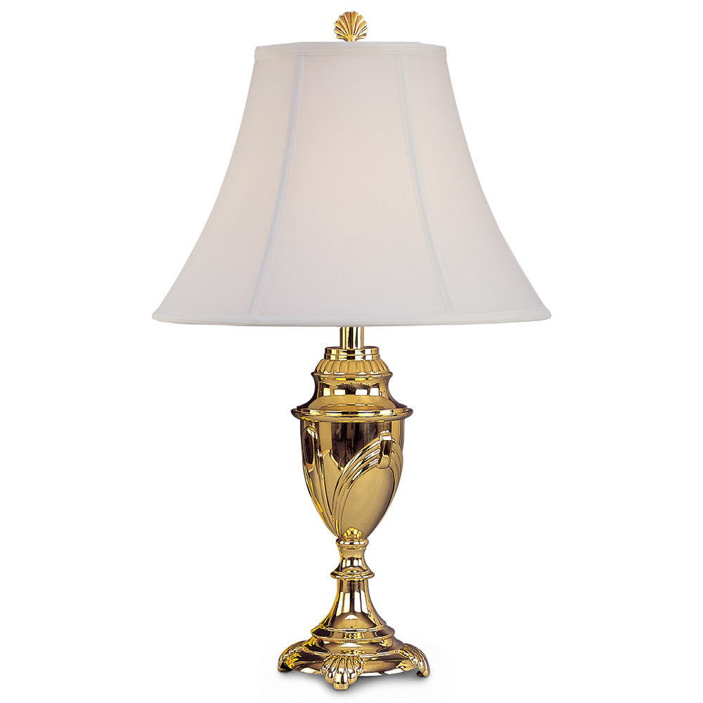 Lite Master Cassandra Table Lamp in Polished Solid Brass T6437PB-SL