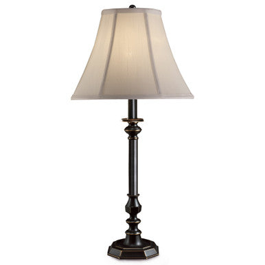 Lite Master Cromwell Table Lamp in Oil Rubbed Bronze on Solid Brass T6240RZ-SL