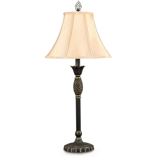 Lite Master Charlotte Table Lamp in Oil Rubbed Bronze on Solid Brass T6051RZ-SL