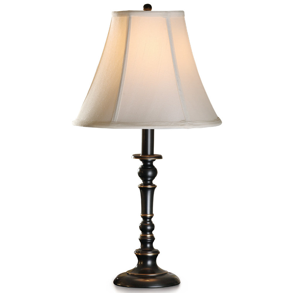 Lite Master Brockton Table Lamp in Oil Rubbed Bronze on Solid Brass T6187RZ-SL