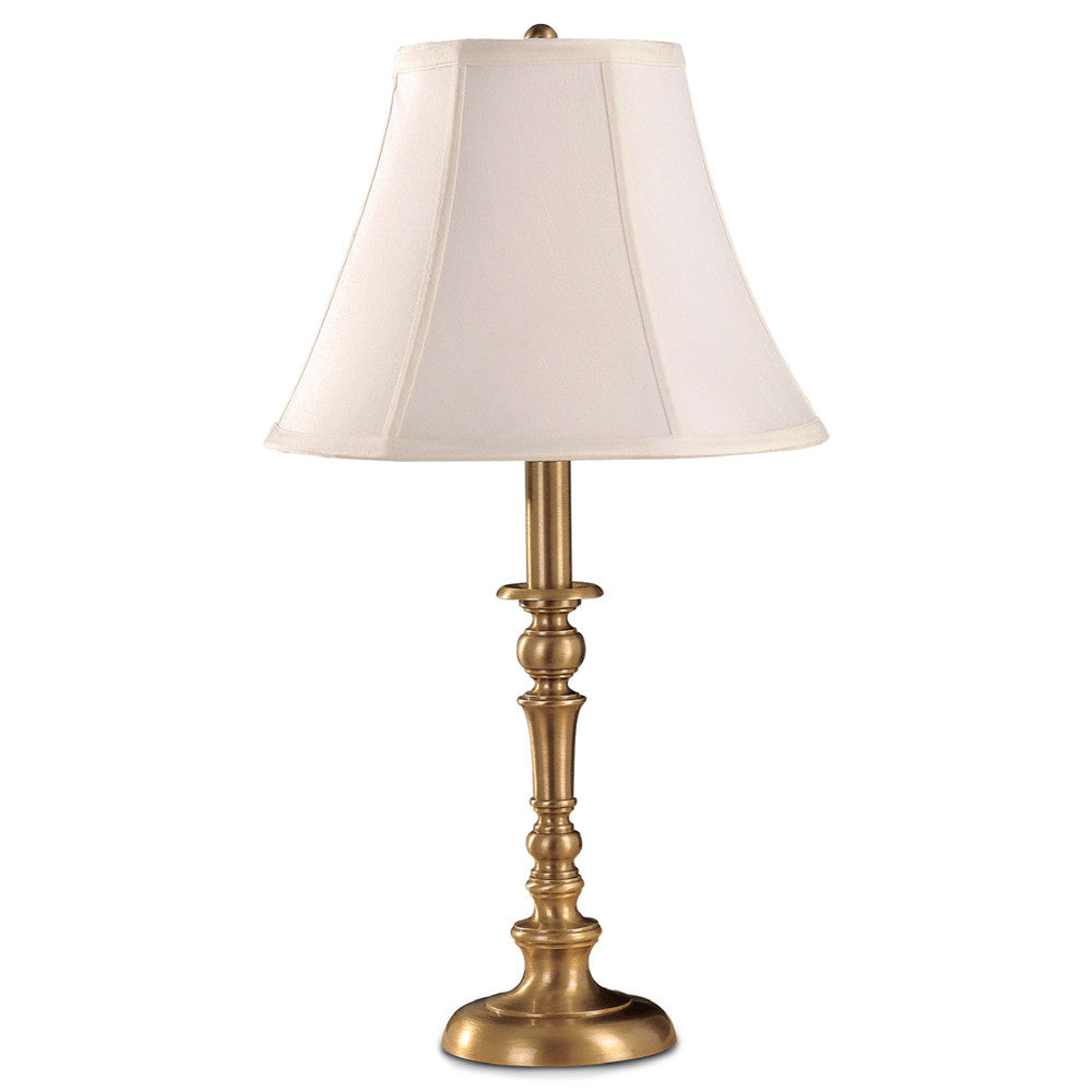 Lite Master Brockton Table Lamp in Antique Solid Brass T6187AB-SL