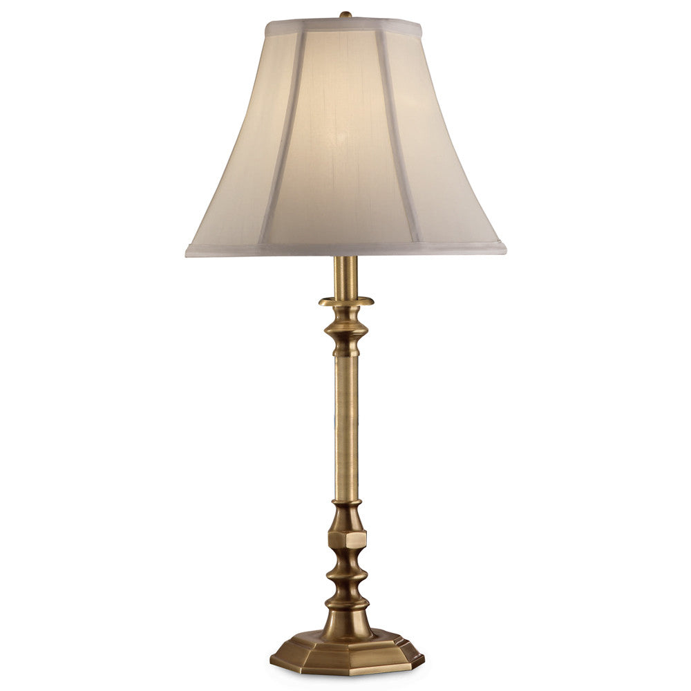 Lite Master Cromwell Table Lamp in Antique Solid Brass T6240AB-SL