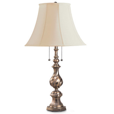 Lite Master Surrey Table Lamp in Dark Solid Brass T2105DB-SL