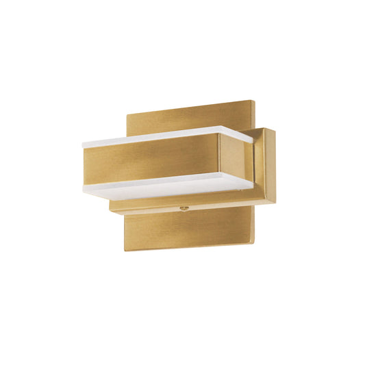 Dainolite 1 Light LED Wall Vanity Gold Finish VLD-215-1W-GLD