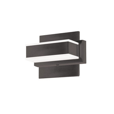 Dainolite 1 Light LED Wall Vanity, Matte Black Finish VLD-215-1W-MB