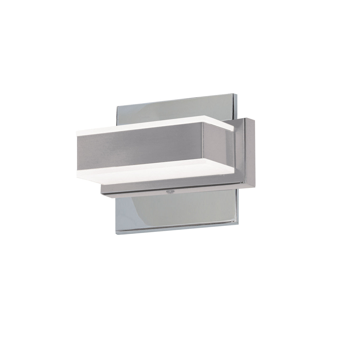 Dainolite 1 Light LED Wall Vanity, Polished Chrome Finish VLD-215-1W-PC