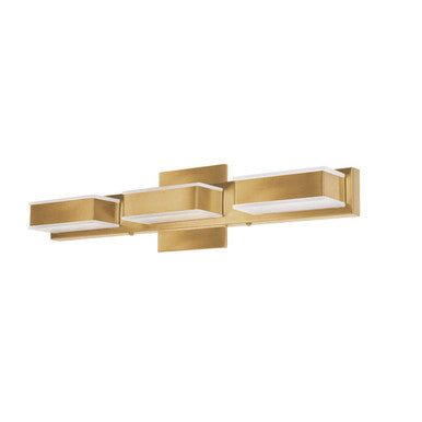 Dainolite 3 Light LED Wall Vanity Gold Finish VLD-215-3W-GLD