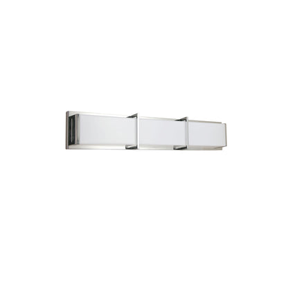 Dainolite 36W Polished Chrome Vanity Light w/ White Acrylic Diffuser  VLD-413-PC