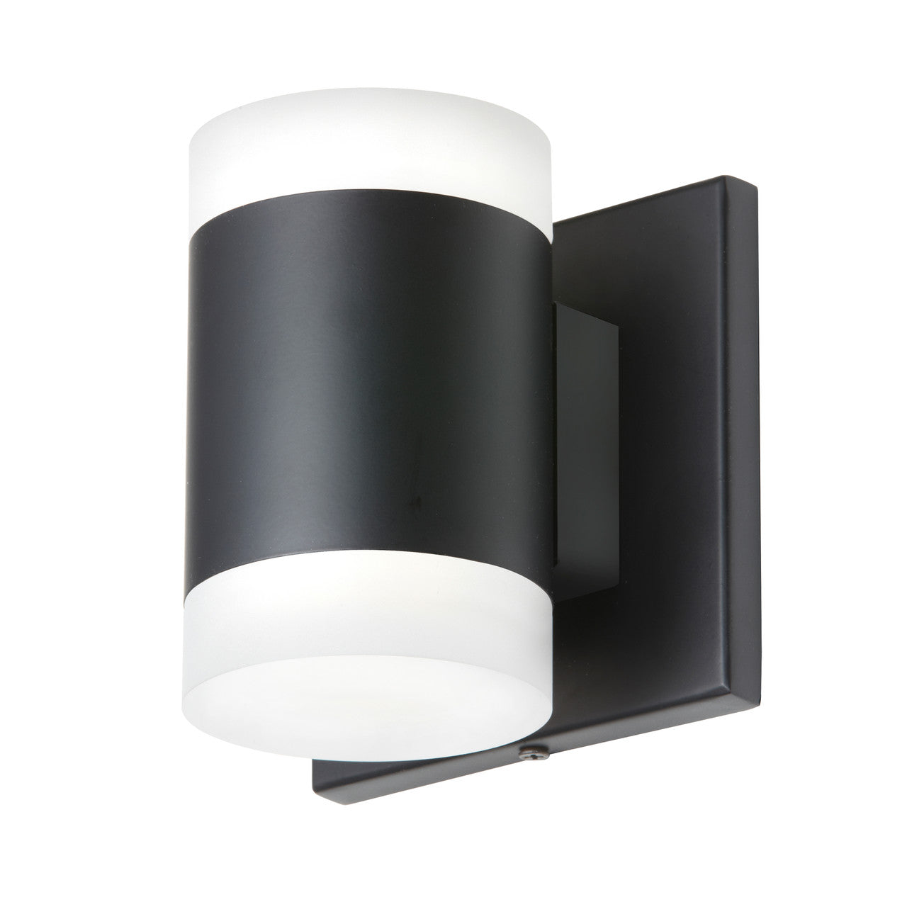 Dainolite 2 Light 14W Wall Sconce, Matte Black WLS-514LEDW-MB