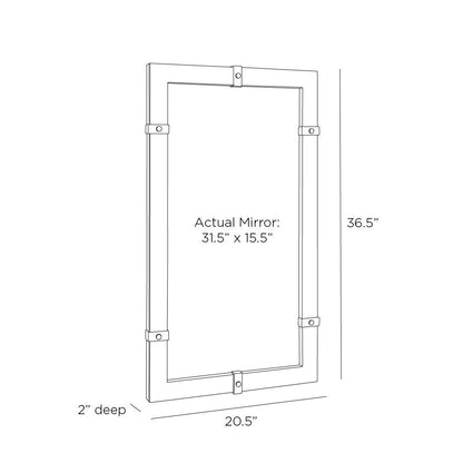 Arteriors Home Cambridge Mirror WMC02