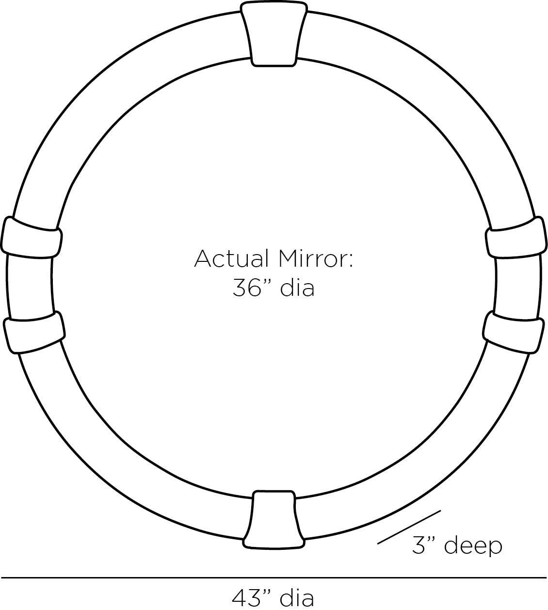 Arteriors Home Bresnahan Mirror WMI30