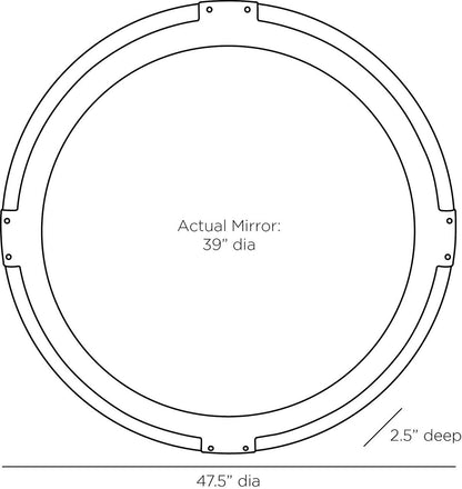 Arteriors Home Asmara Mirror WMI31