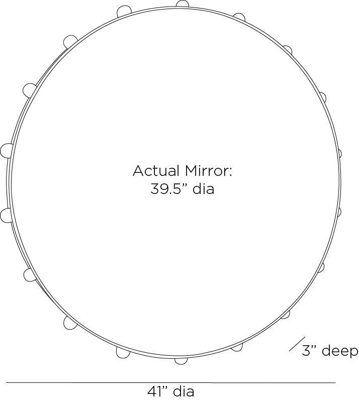 Arteriors Home Estera Mirror WMI40