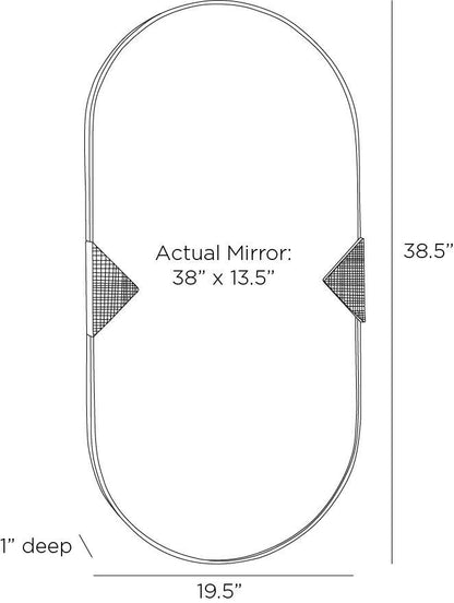 Arteriors Home Cillian Mirror WMI43