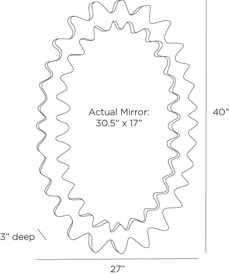 Arteriors Home Cicada Mirror WMI46