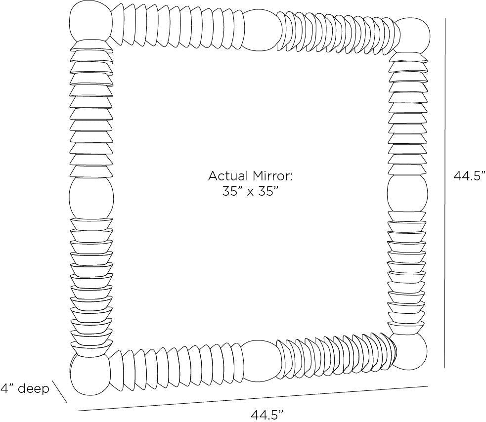 Arteriors Home Chavelle Mirror WMI50