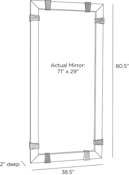 Arteriors Home Covington Floor Mirror WMI53