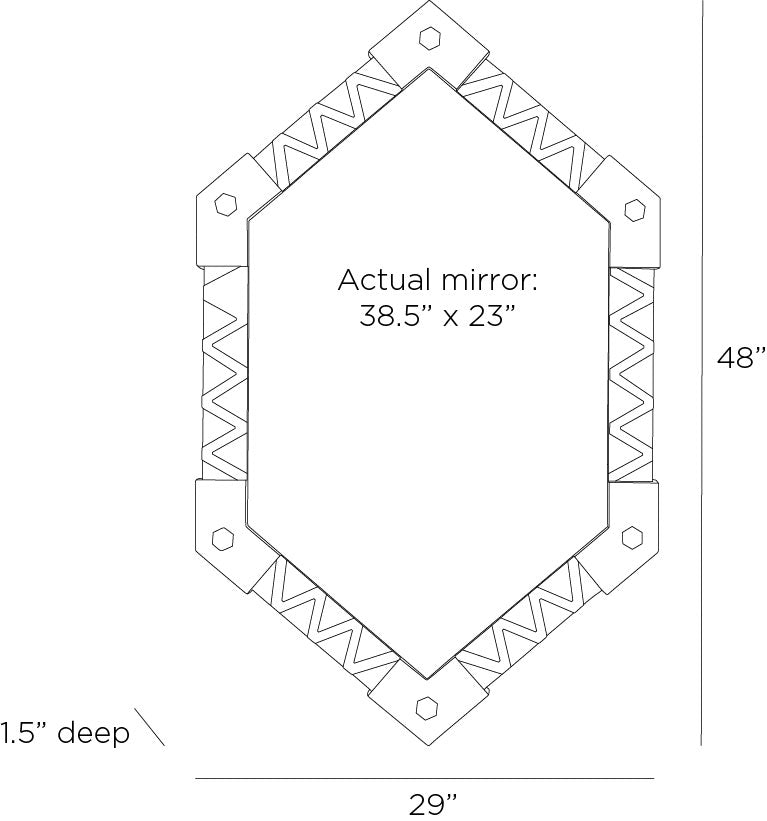 Arteriors Home Holt Mirror WMI62