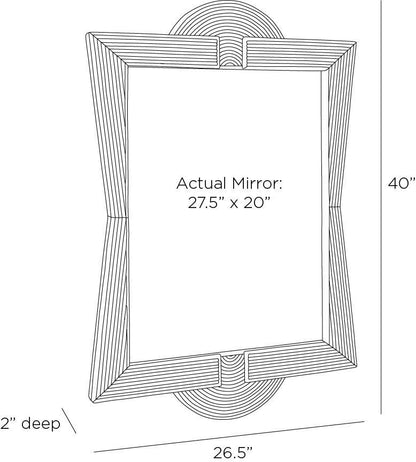 Arteriors Home Cypress Mirror WMS03