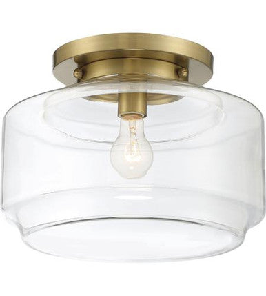 Craftmade 1 Light 14" Flushmount in Satin Brass X3114-SB