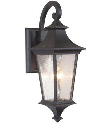 Craftmade 1 Light Small Wall Mount in Midnight Z1354-MN