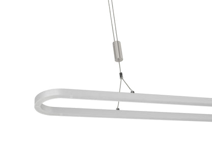 Arnsberg Line Pendant Fixture in Satin Nickel Z2048.1.92