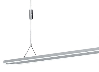 Arnsberg Line Pendant Fixture in Satin Nickel Z2048.1.92