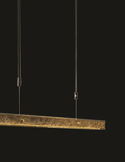 Arnsberg Linea Pendant Fixture in Gold Leaf Z2987.95.58