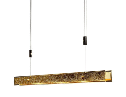 Arnsberg Linea Pendant Fixture in Gold Leaf Z2987.95.58