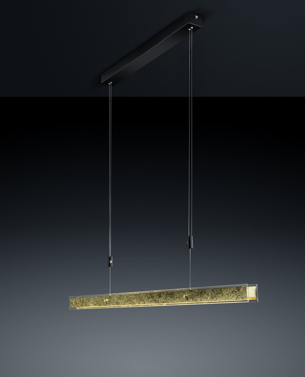 Arnsberg Linea Pendant Fixture in Gold Leaf Z2988.130.58