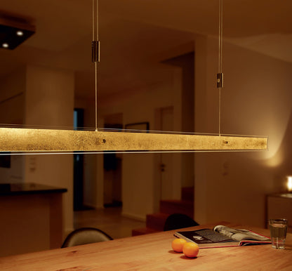 Arnsberg Linea Pendant Fixture in Gold Leaf Z2988.130.58