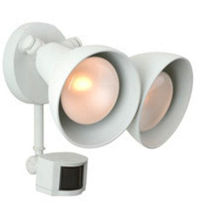 Craftmade 2 Light Covered Flood with Motion Sensor in Textured White Z402PM-TW