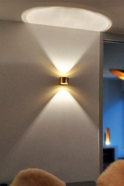 Arnsberg Impulse Wall Sconce in Gold Leaf Z4294.1.51