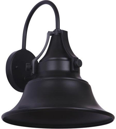 Craftmade Union 1 Light Medium Lantern in Midnight with Metal Shade in Midnight Z4414-MN