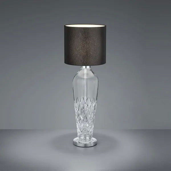 Arnsberg Crystal Table Lamp in Chrome Z5977.1.45