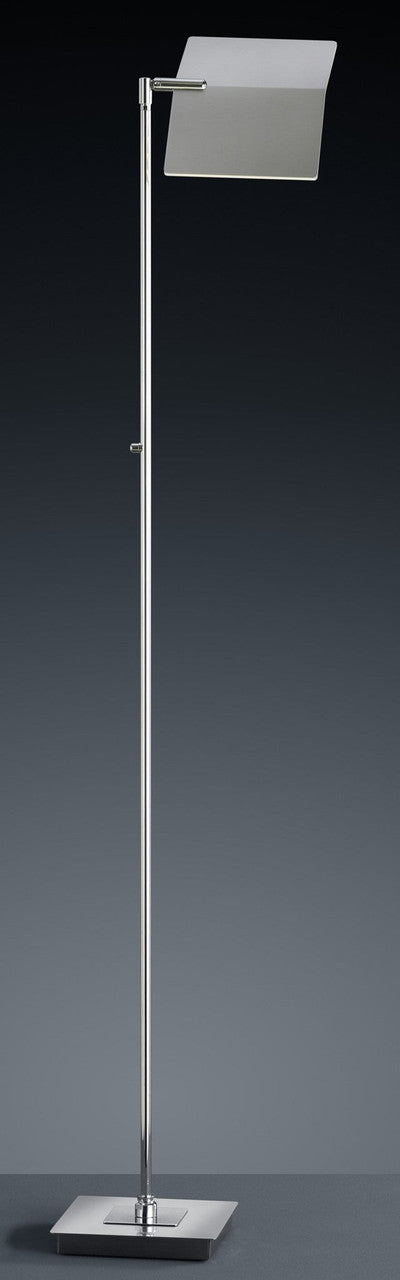 Arnsberg Book  Floor Lamp in Satin Nickel Z6018.1.92