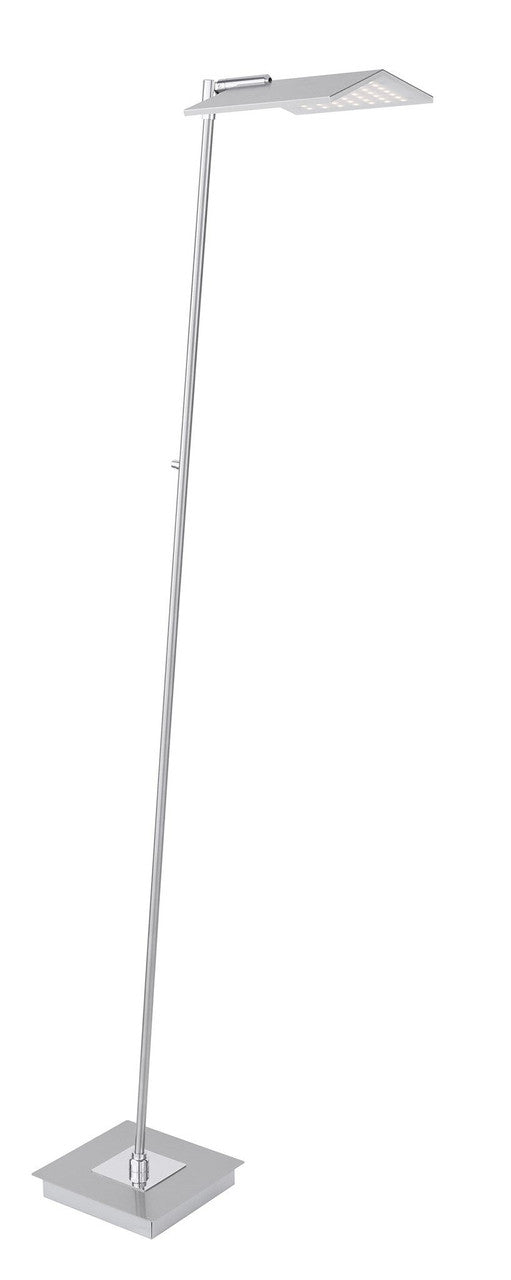 Arnsberg Book  Floor Lamp in Satin Nickel Z6018.1.92