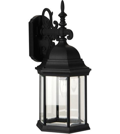 Craftmade 1 Light Large Wall Mount in Matte Black Z694-TB