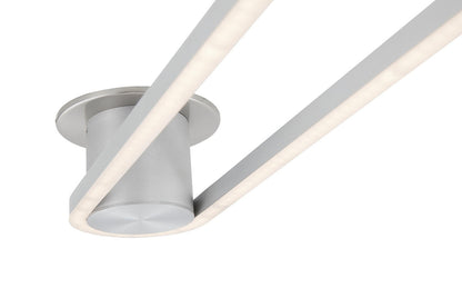 Arnsberg Line Ceiling Fixture in Satin Nickel Z7659.1.92