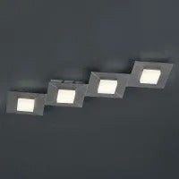 Arnsberg Diamond Ceiling Fixture in Charcoal Z7702.4.39