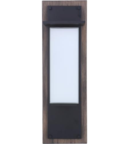 Craftmade Medium LED Outdoor Pocket Lantern in Whiskey Barrel / Midnight ZA2512-WBMN-LED