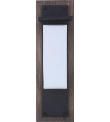 Craftmade Large LED Outdoor Pocket Lantern in Whiskey Barrel / Midnight ZA2522-WBMN-LED