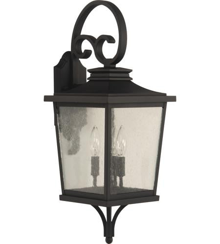 Craftmade Medium 3 Light Outdoor Lantern in Matte Black ZA2914-TB