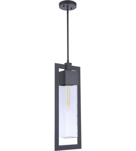 Craftmade 1 Light Outdoor Pendant in Midnight ZA4021-MN