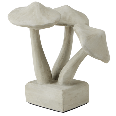 Currey & Co. Concrete Mushrooms 2200-0026