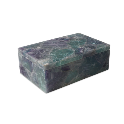 Currey & Co. 7" Fluorite Box 1200-0776