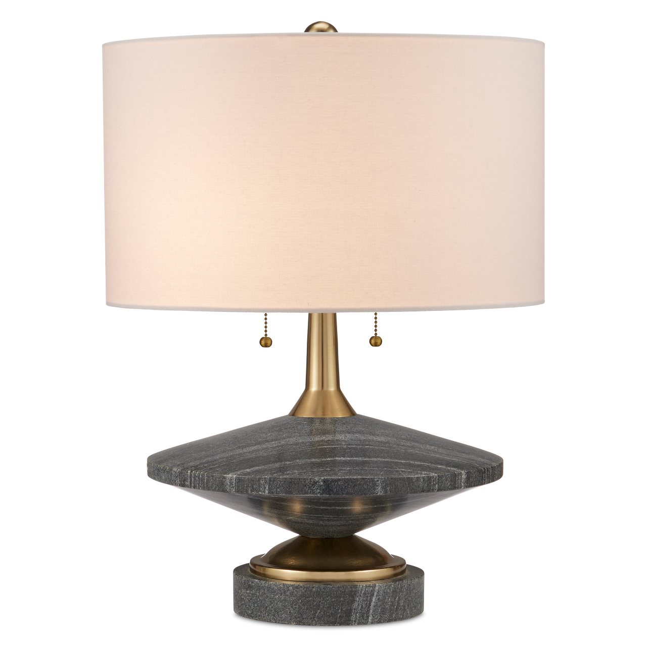 Currey & Co. 23.25" Jebel 2-Light Table Lamp 6000-0918