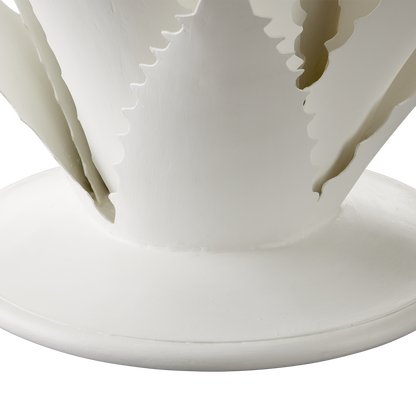 Currey & Co. Agave White Objet 1200-0778