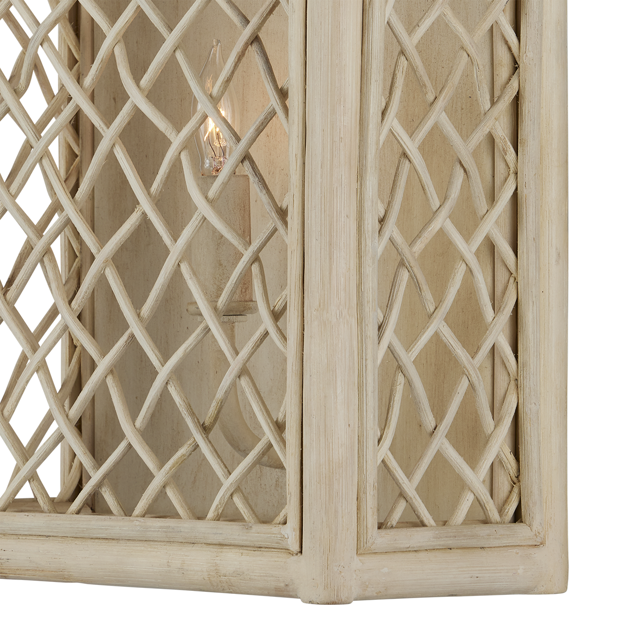 Currey & Co. Wanstead Ivory Wall Sconce 5000-0233